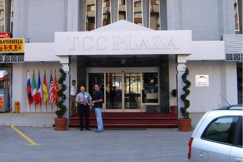 Hotel Tcc Plaza สโกเปีย ภายนอก รูปภาพ
